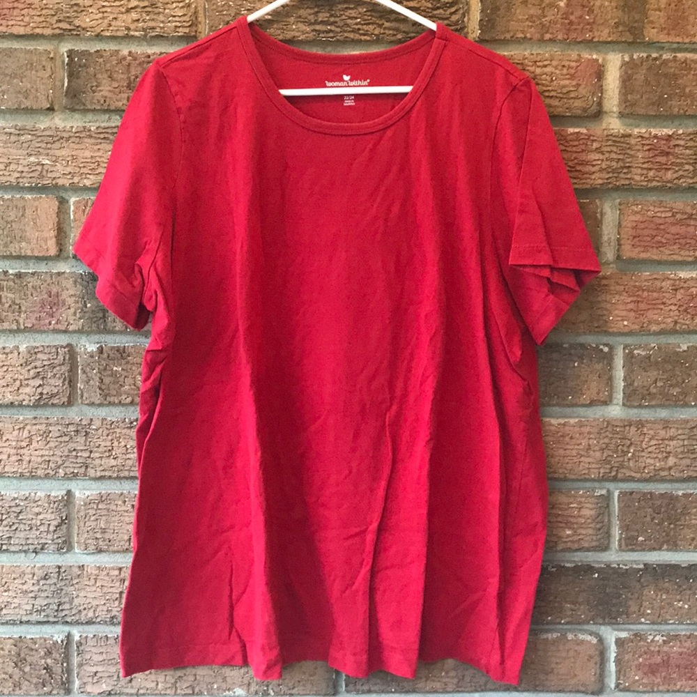 Woman Within Red❤️ Tee